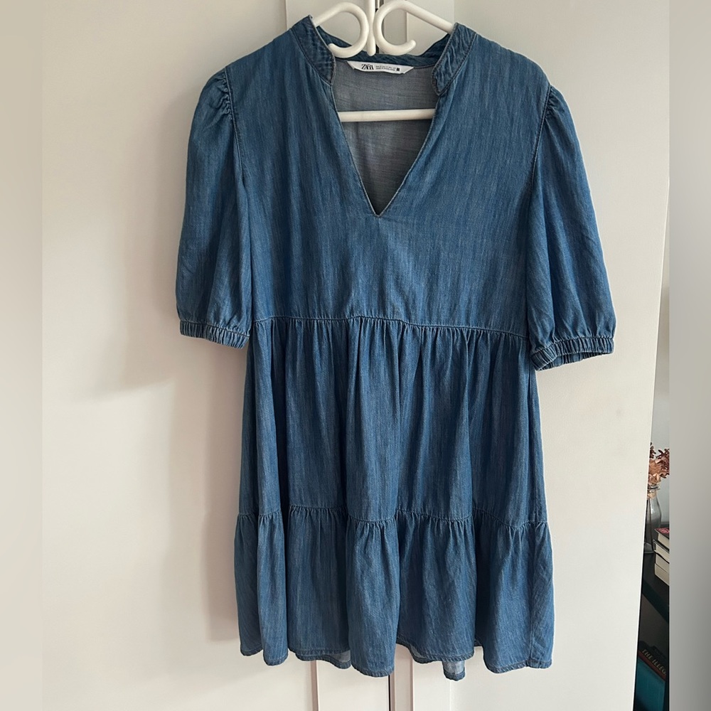 Zara denim dress - M